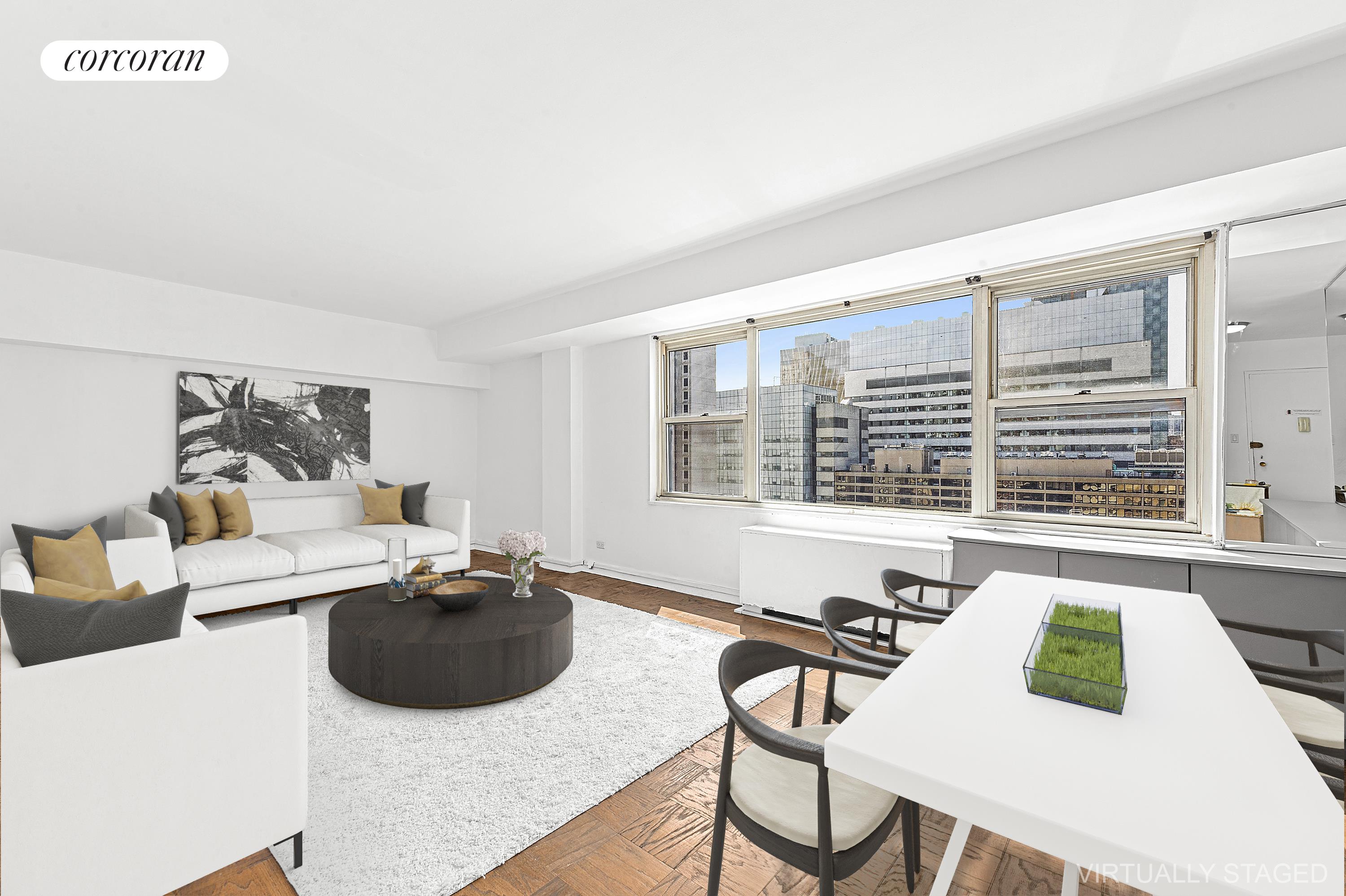 Homes for sale in New York | View 420 East 72nd Street, 20C | 1 Bed, 1 Bath