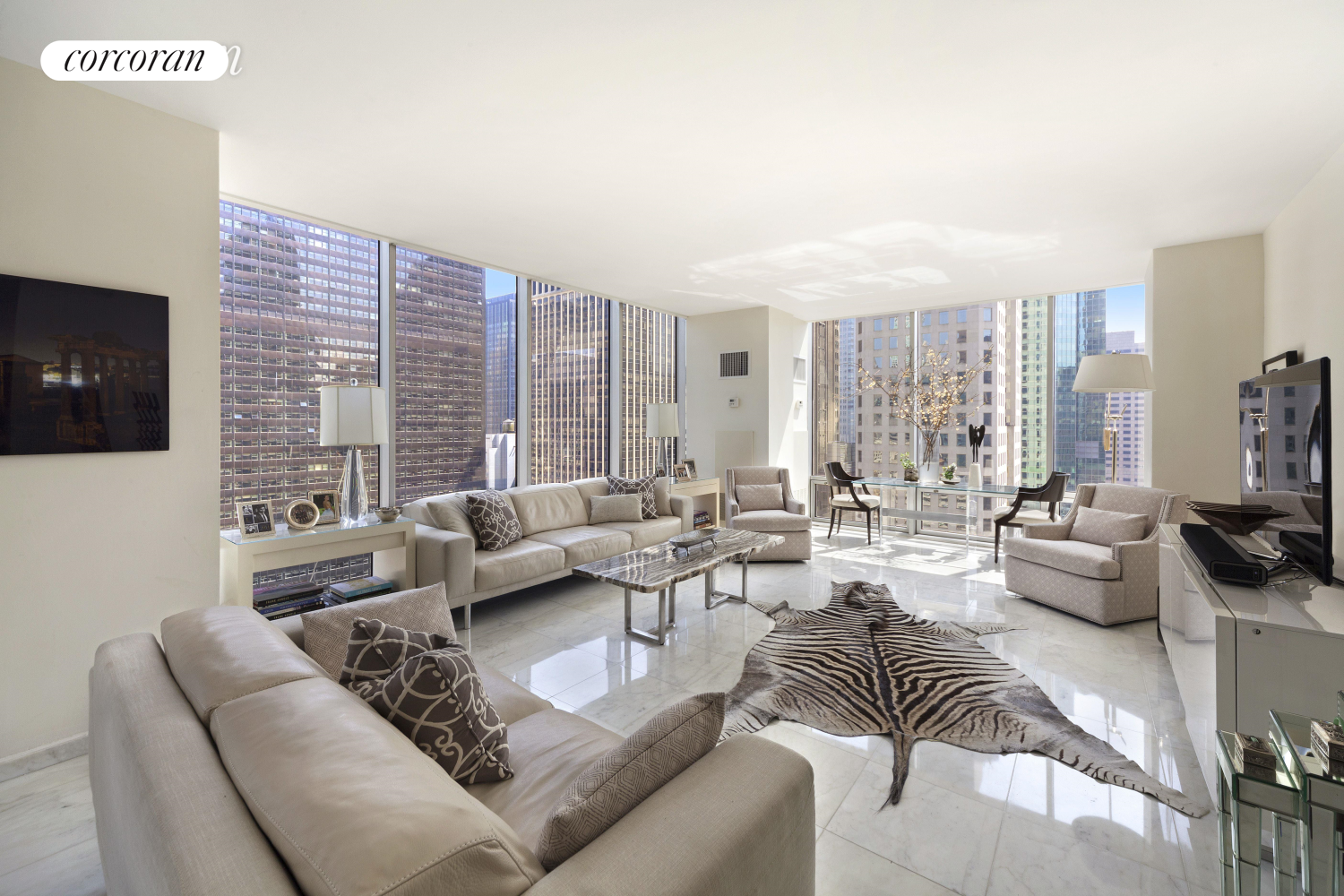 Homes for sale in New York | View 641 Fifth Avenue, 24E | 2 Beds, 2 Baths