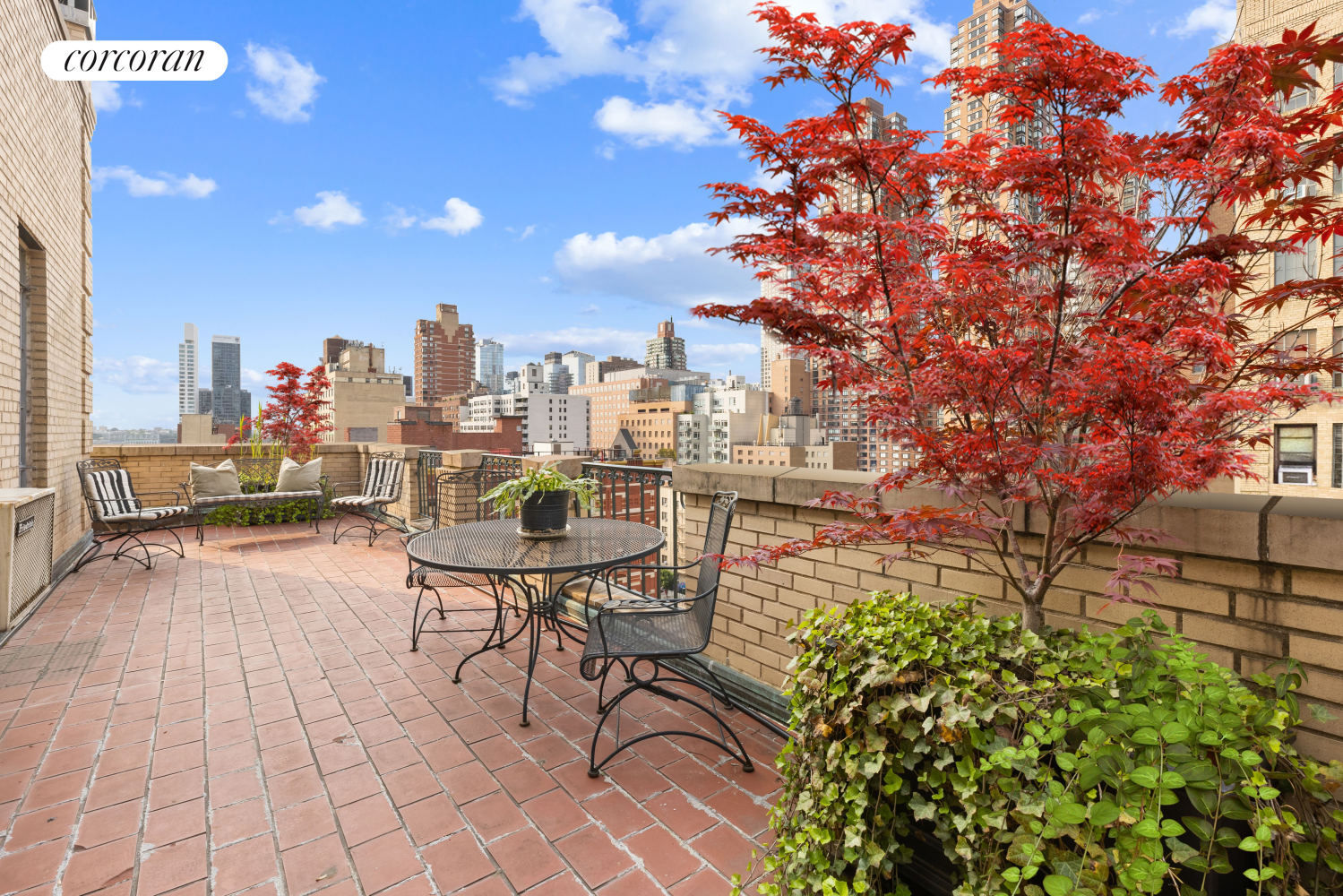 Homes for sale in New York | View 353 West 56th Street, PHA | 3 Beds, 3 Baths