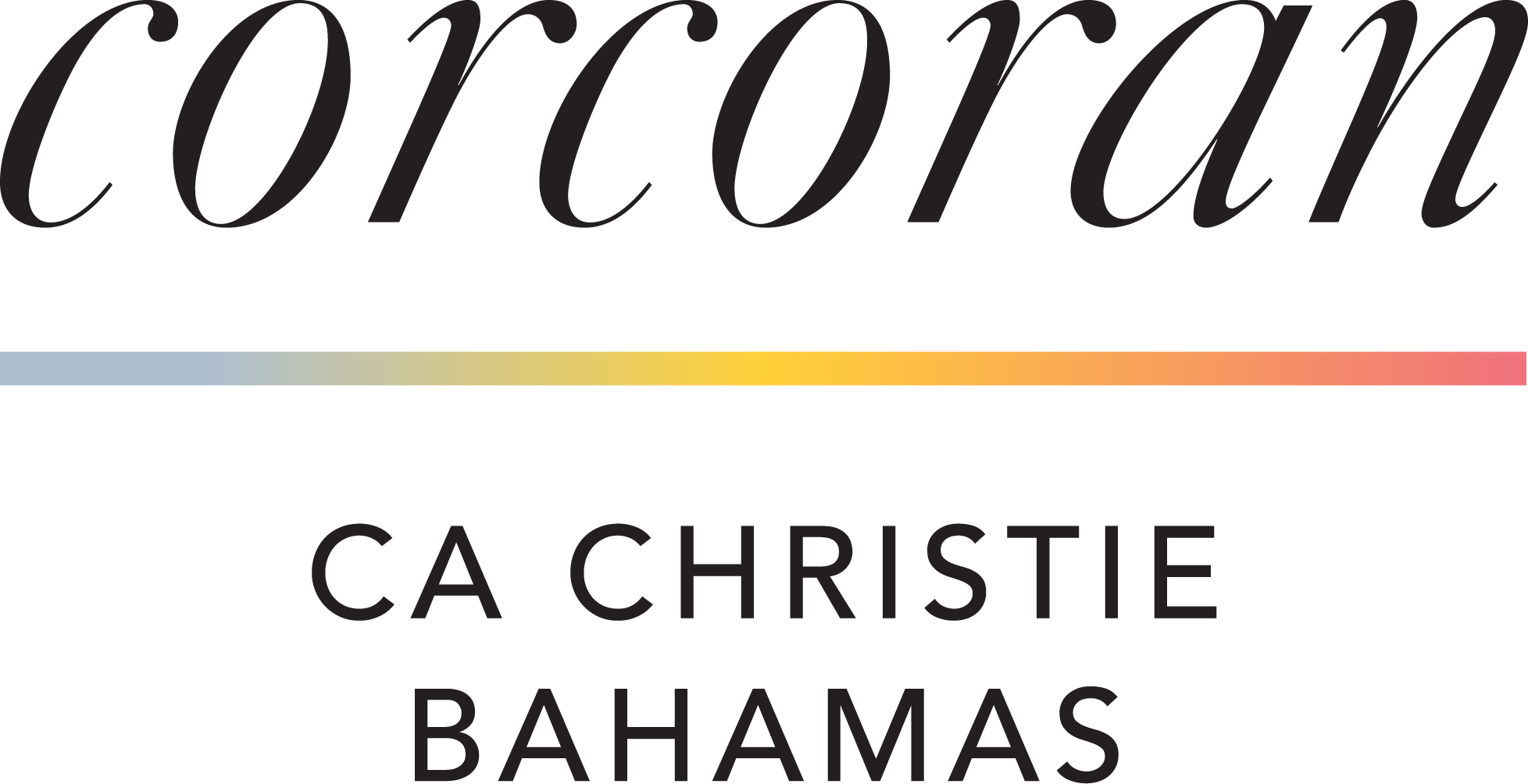 Corcoran CA Christie Bahamas logo
