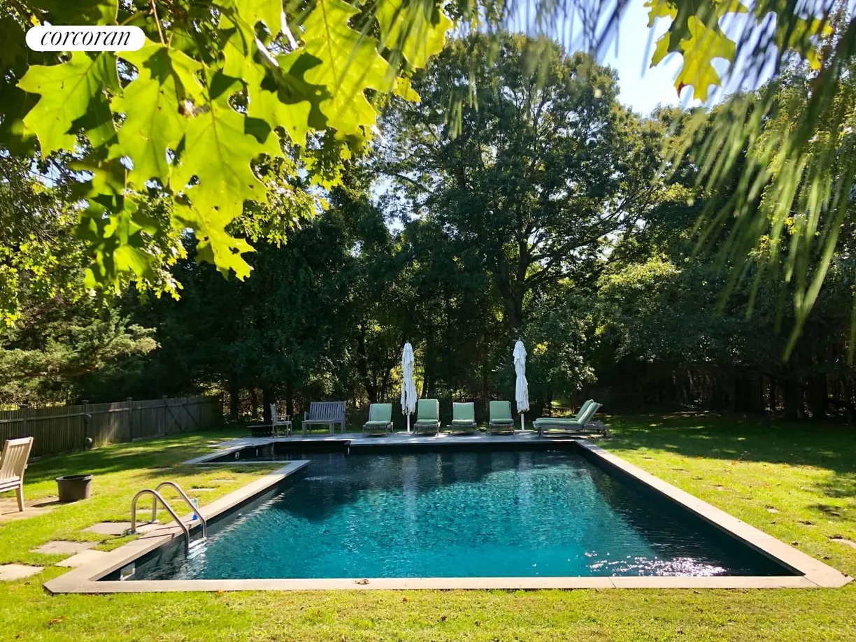 The Hamptons Real Estate | View 166 Hog Creek Road | Pool