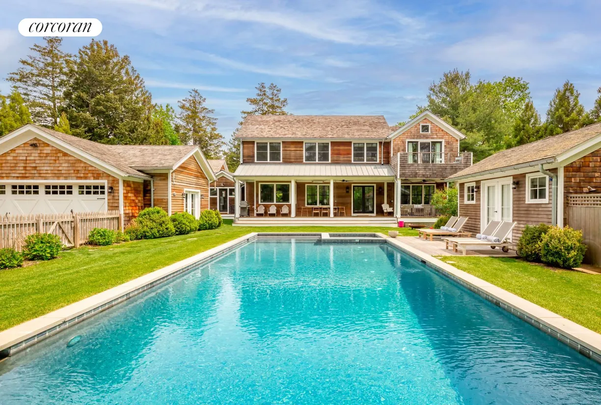 The Hamptons Real Estate | View 268 Madison Street | Heated Pool