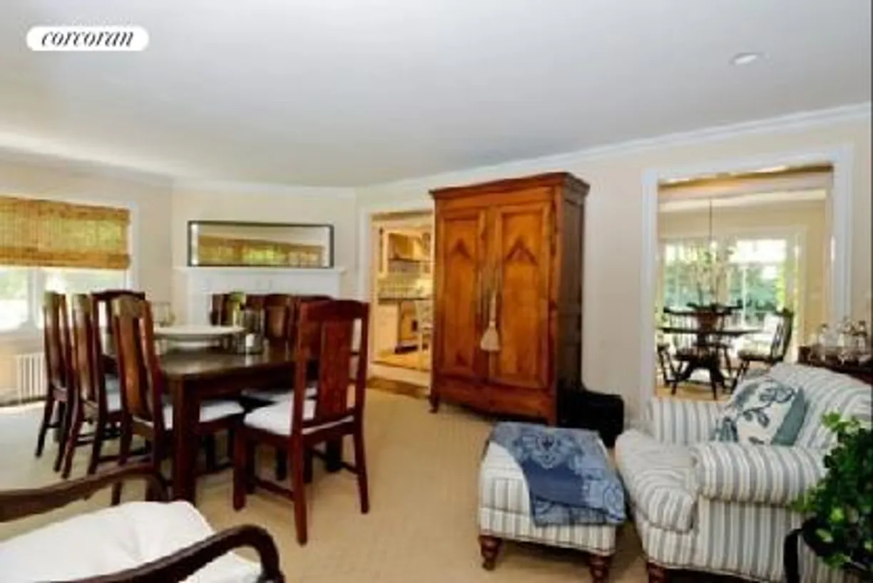The Hamptons Real Estate | View 19 Maidstone Avenue | Living Room-Currently Set Up As The Dining Room