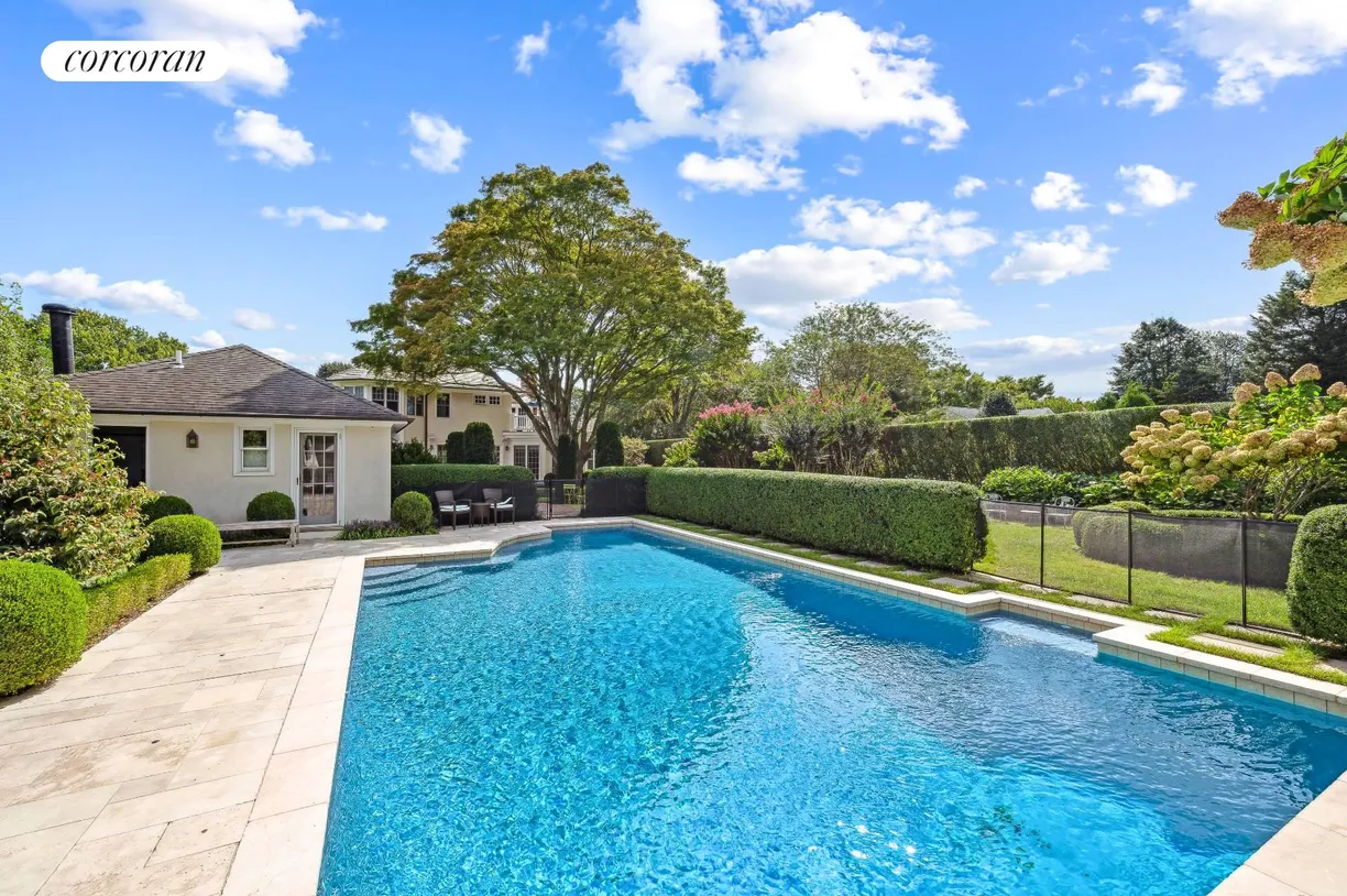 The Hamptons Real Estate | View 55 Rogers Avenue | View to the house