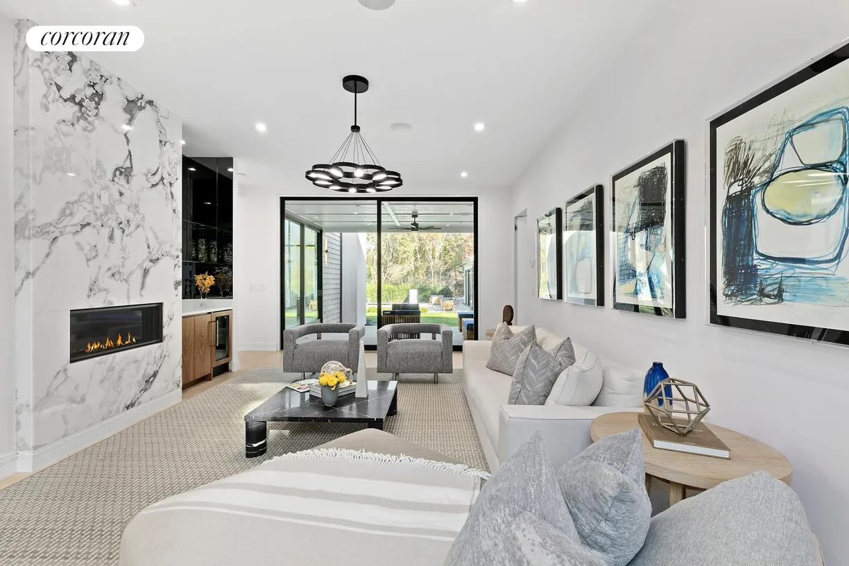 The Hamptons Real Estate | View 12 Eileen's Path | Living Room | View 15