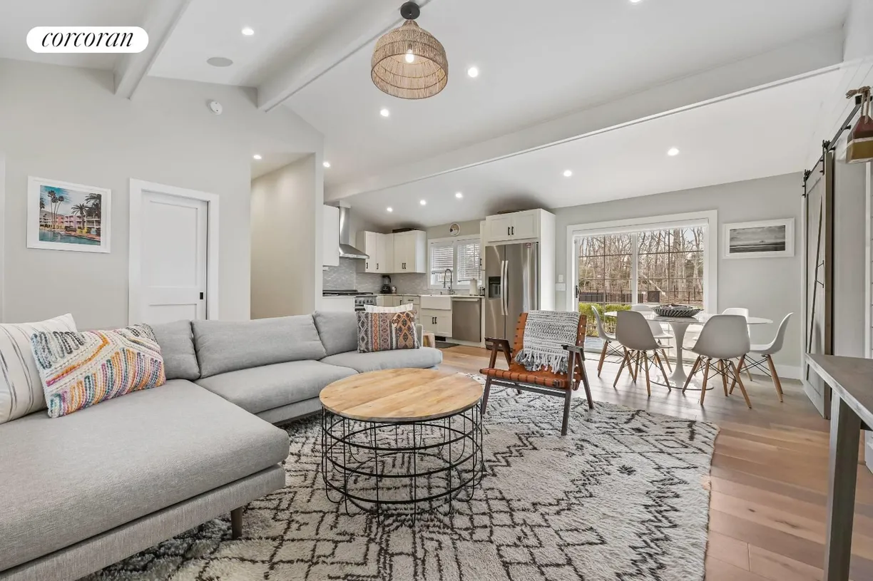 The Hamptons Real Estate | View 22 Sandra Road | Open concept greatroom