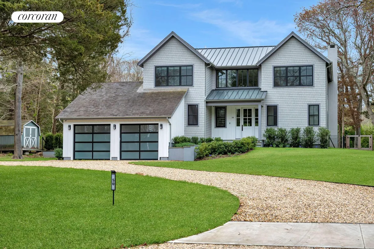 The Hamptons Real Estate | View 50 Dumar Drive | 2 car garage