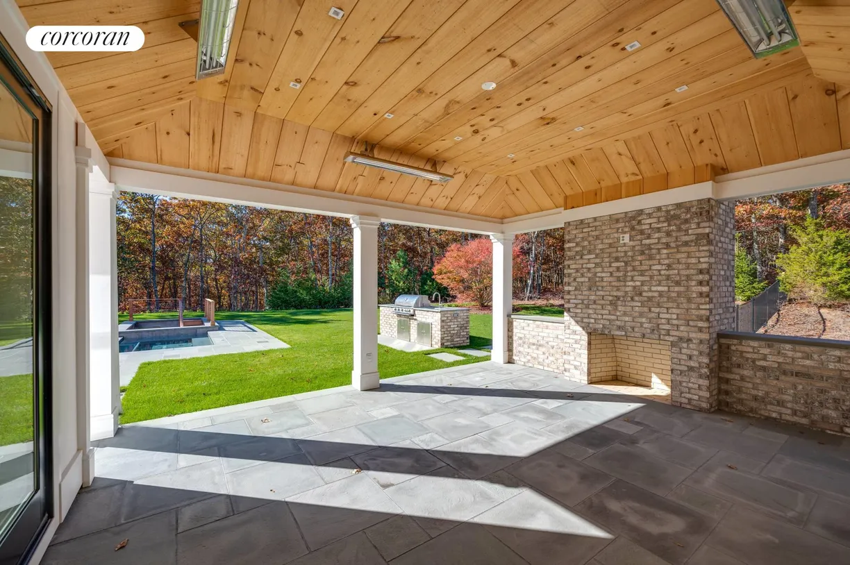 The Hamptons Real Estate | View 4 Frazier Avenue | Open porch off of Kitchen | View 26