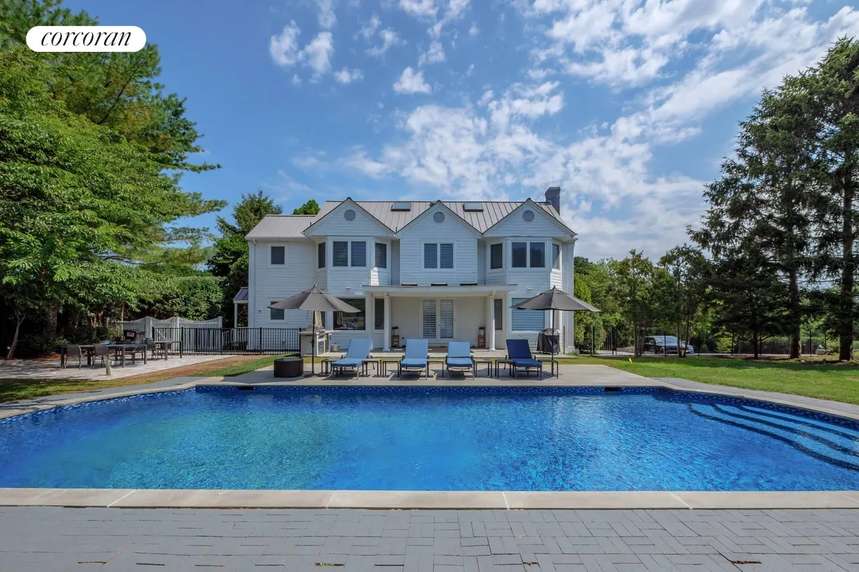 The Hamptons Real Estate | View 131 Flying Point Road | 5 Beds, 7 Baths