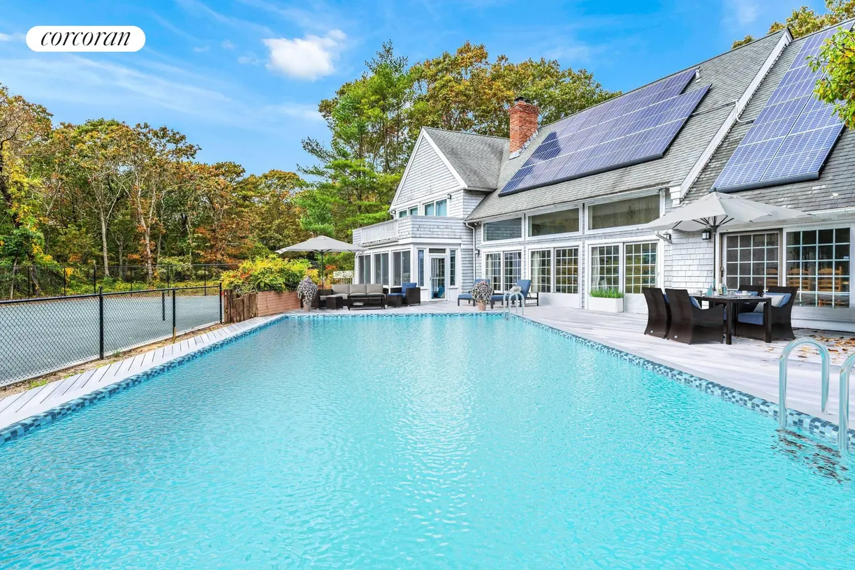 The Hamptons Real Estate | View 31 Midhampton Avenue | Pool,pool virtually opened&enhanced