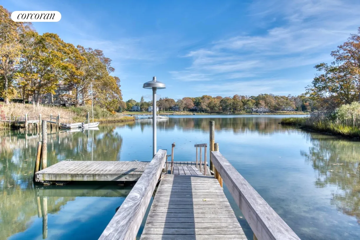 The Hamptons Real Estate | View 2 Hagar Road | Dock On Menantic Creek