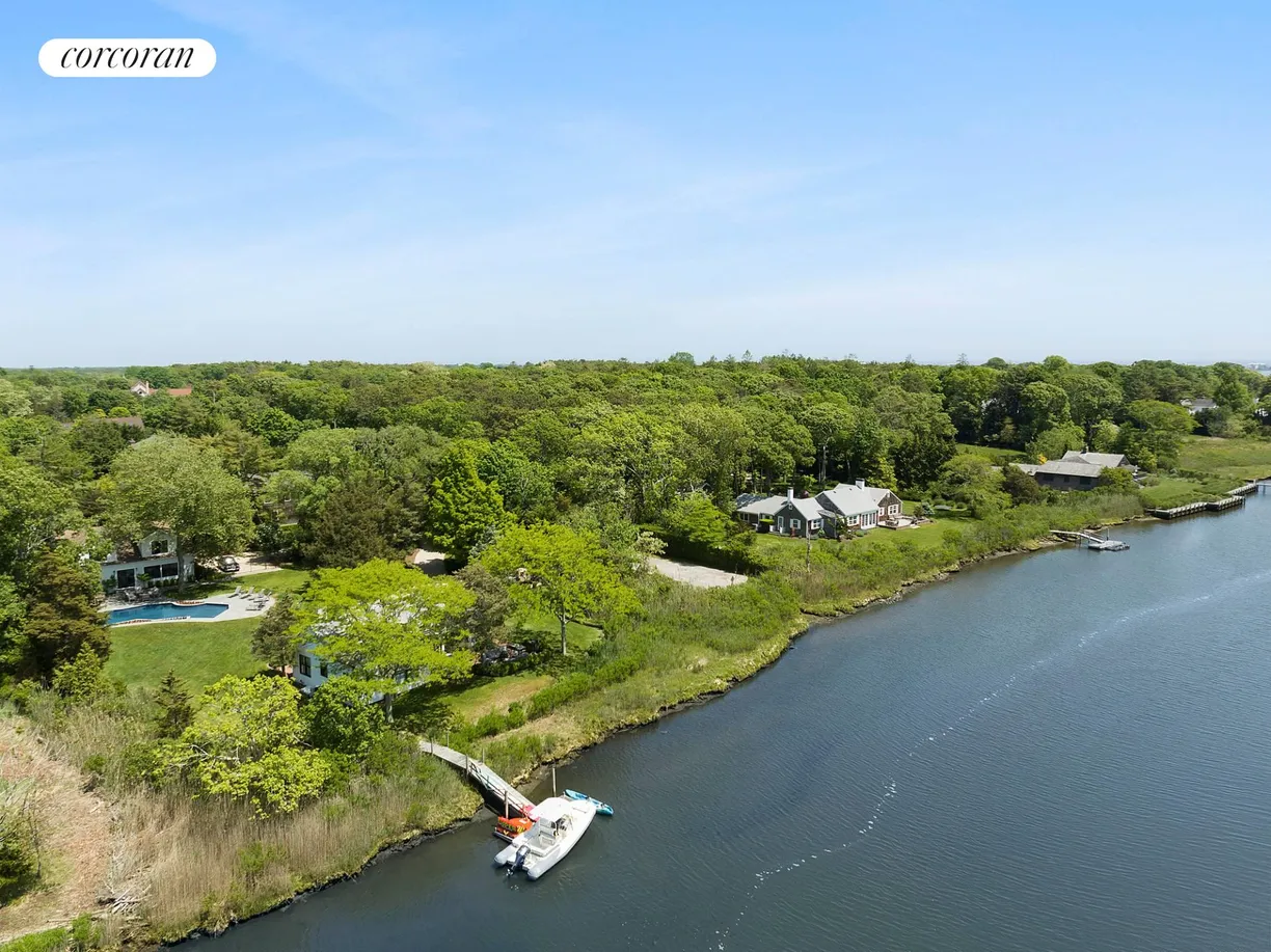 The Hamptons Real Estate | View 60 Franklin Avenue | Water Access
