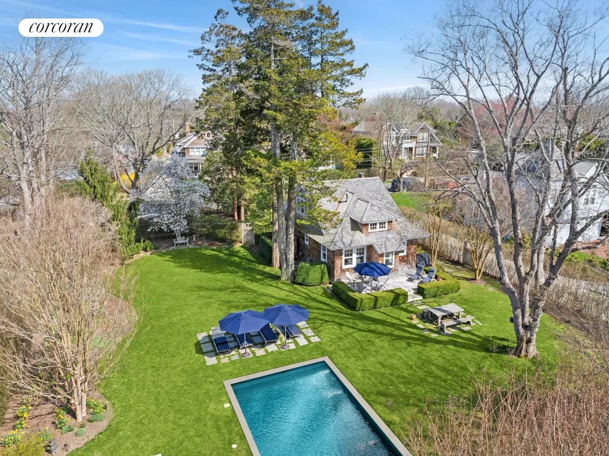 The Hamptons Real Estate | View 73 Halsey Street | Aerial