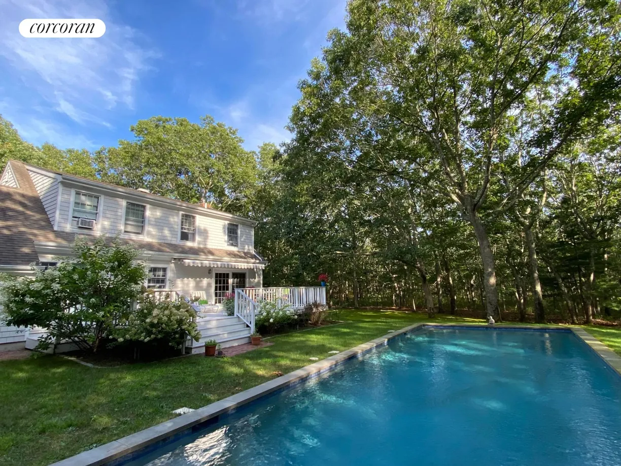 The Hamptons Real Estate | View 330 Sprig Tree Path | Heated GunitePool