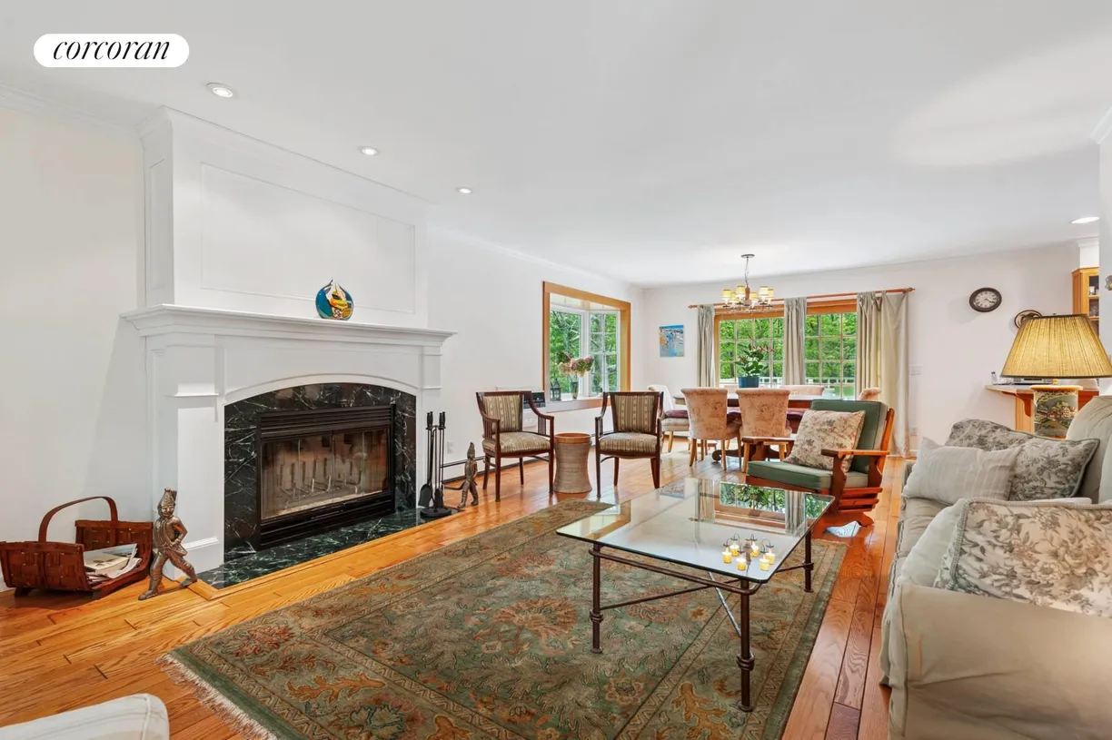 The Hamptons Real Estate | View 330 Sprig Tree Path | Living Room