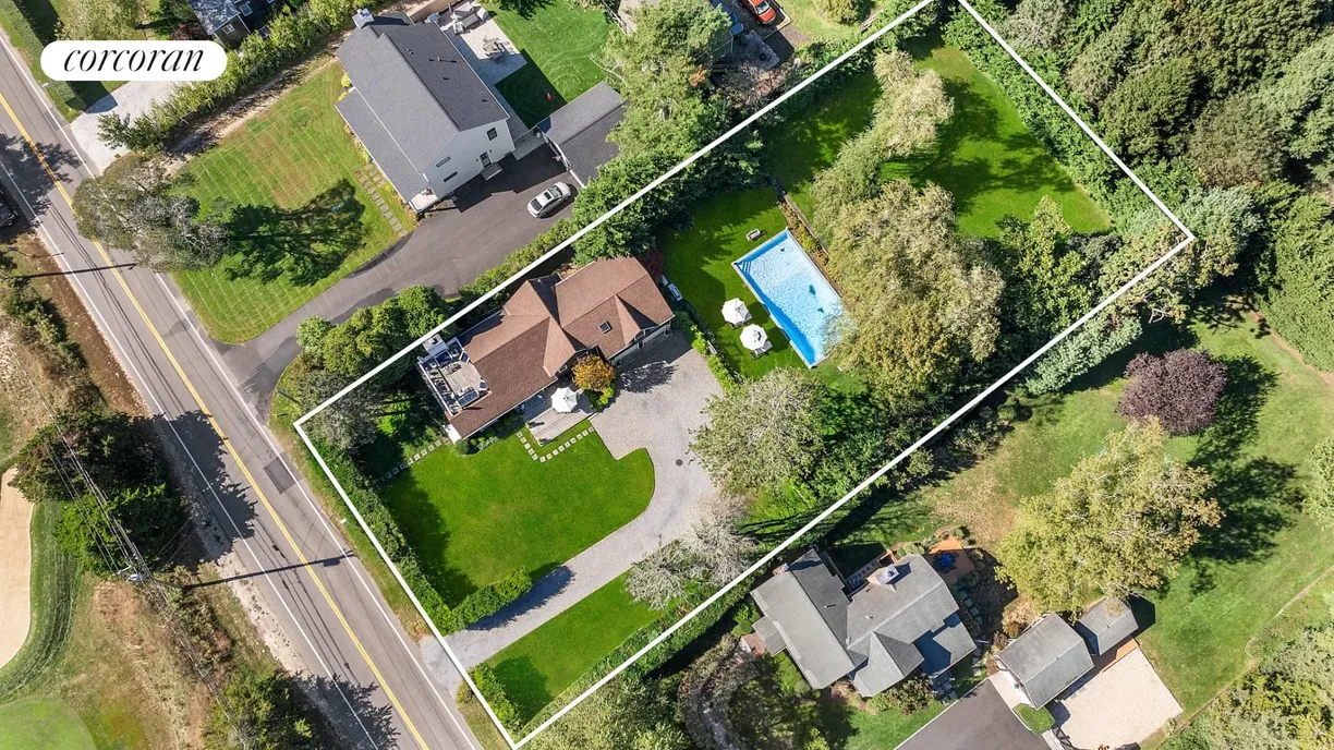 The Hamptons Real Estate | View 95 Sebonac Road | Amazing Mature Trees and Plants