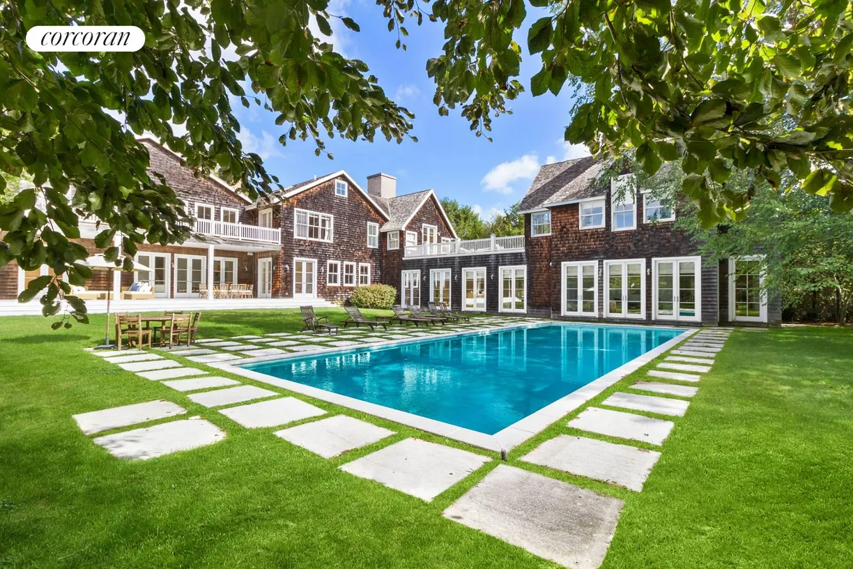 The Hamptons Real Estate | View 244 Flying Point Road | 8 Beds, 7 Baths