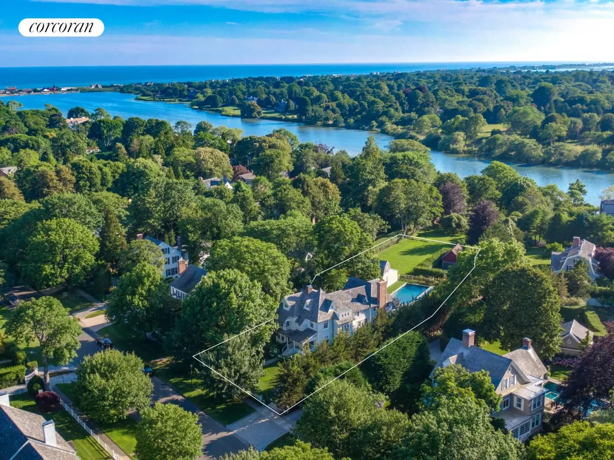 The Hamptons Real Estate | View 75 South Main Street | Views of Lake Agawam