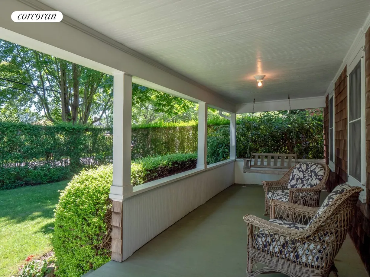 The Hamptons Real Estate | View  | Perfect Covered Porch