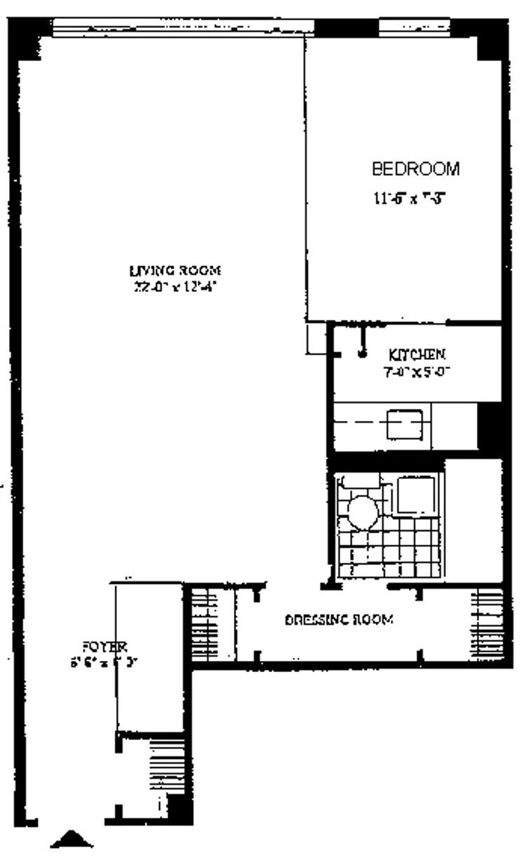 New York City Real Estate | View 420 East 64th Street, 8KW | Floorplan