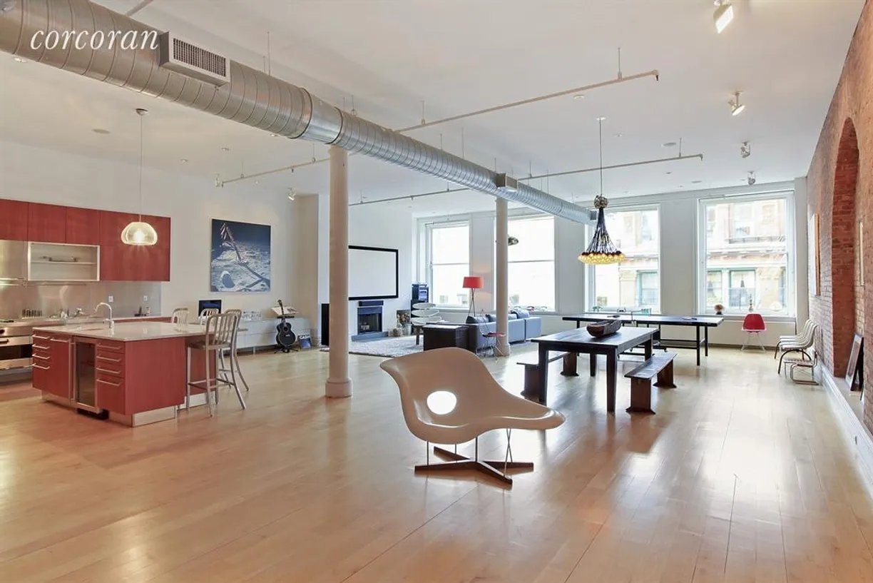 New York City Real Estate | View 56 Crosby Street, 5A | Living Room