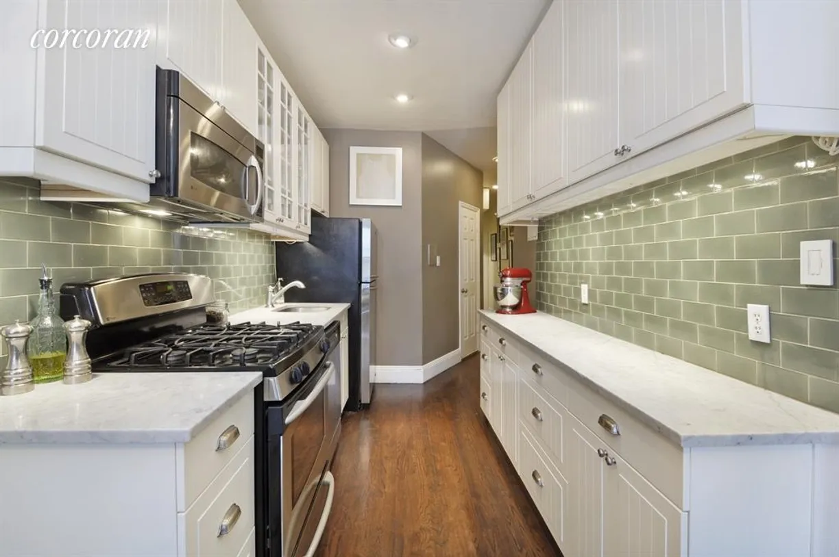 New York City Real Estate | View 749 Union Street, 1L | Newly Renovated: Marble Counters, Handcrafted Tile