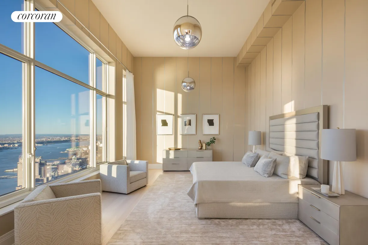 New York City Real Estate | View 30 Park Place, PH78B | Master Bedroom