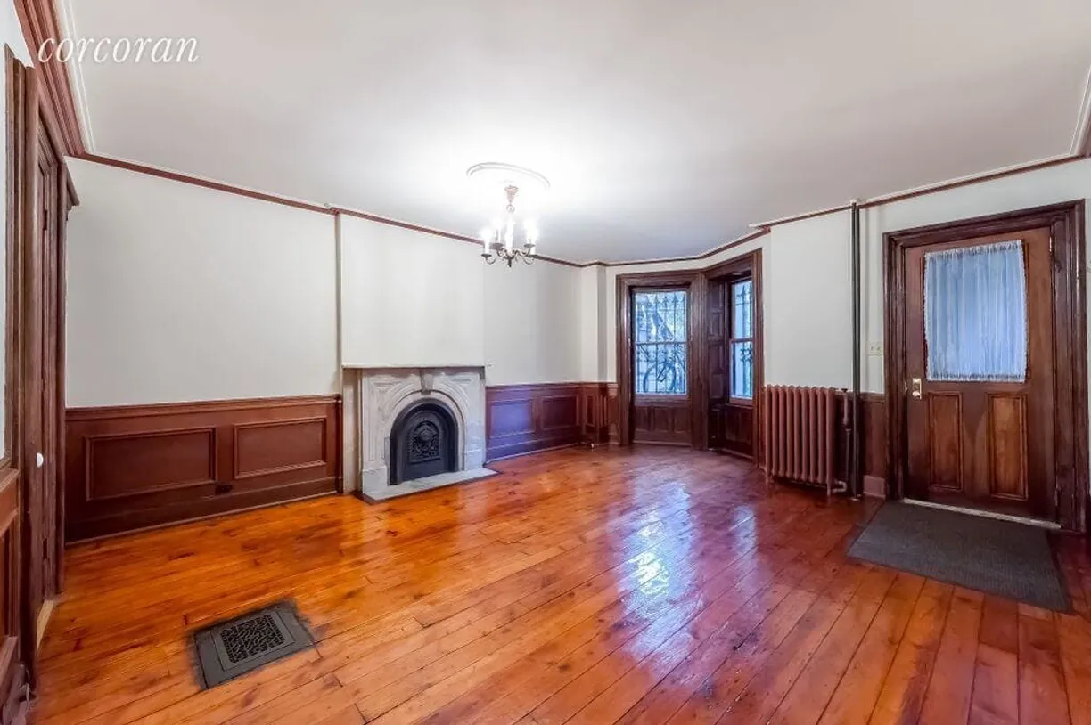 New York City Real Estate | View 100 Park Place, Garden | Spacious Living with Gleaming Hardwood Floors