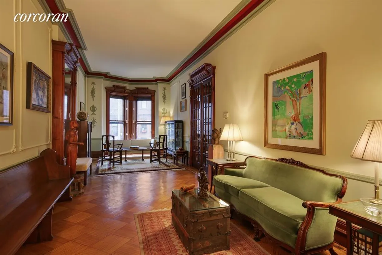 New York City Real Estate | View 212 Saint Johns Place | Living Room