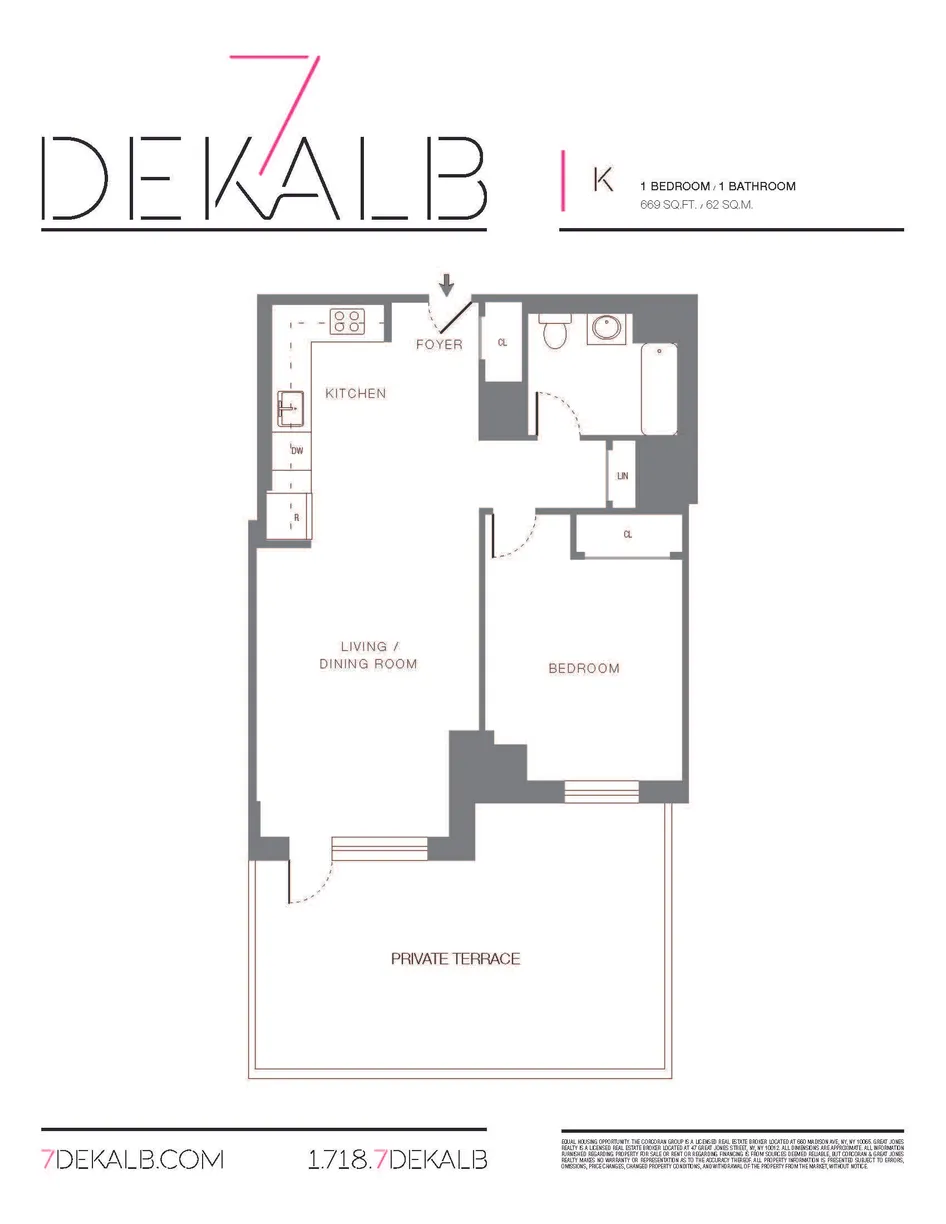 New York City Real Estate | View 70 Fleet Street, 5k | Floorplan