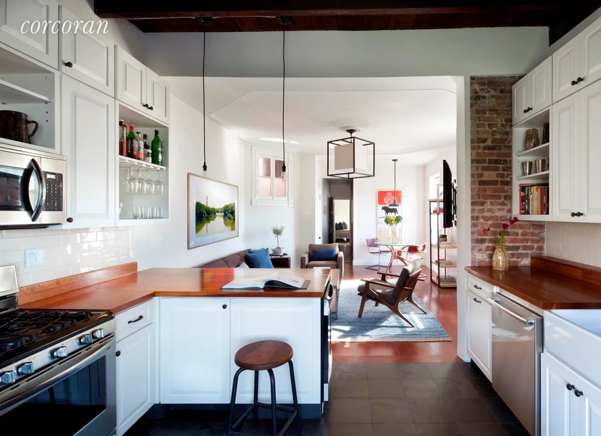 New York City Real Estate | View 32 Willow Place, 9 | Excellent Kitchen Cabinetry