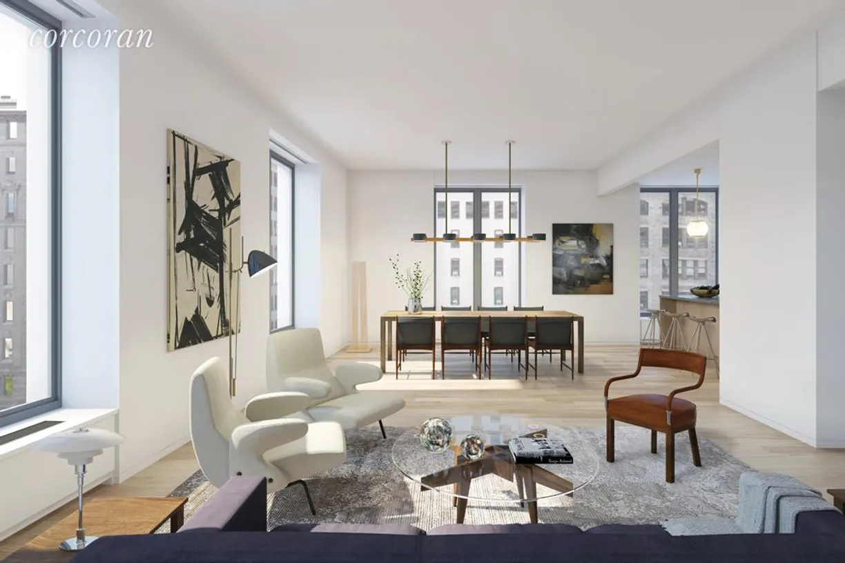 New York City Real Estate | View 21 East 12th Street, 14A | 2 Beds, 2 Baths