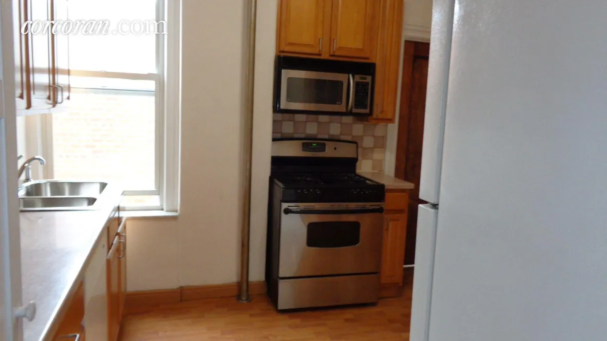 New York City Real Estate | View 661 41st Street, 2C | partial view of large kitchen