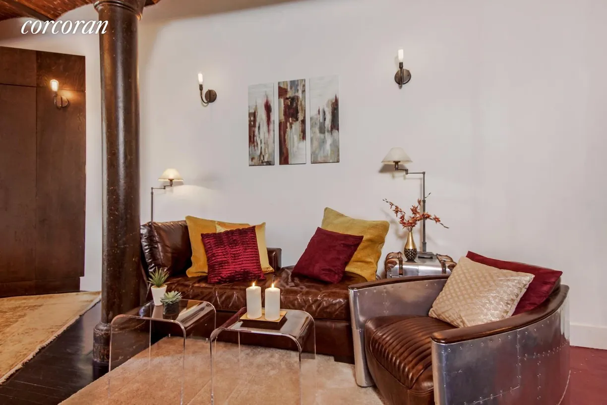 New York City Real Estate | View 9 Barrow Street, 3H | Lovely Conversation Area