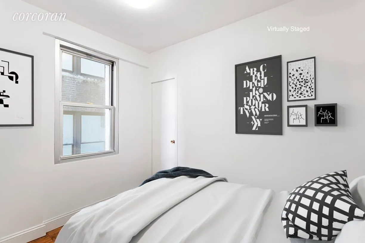New York City Real Estate | View 80 Central Park West, 8H | Sleep area (virtually staged)