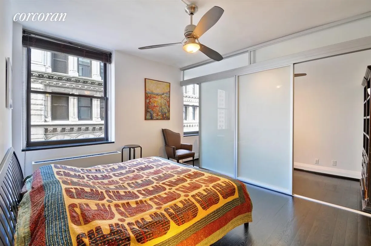 New York City Real Estate | View 150 Nassau Street, 15A | Master Bedroom