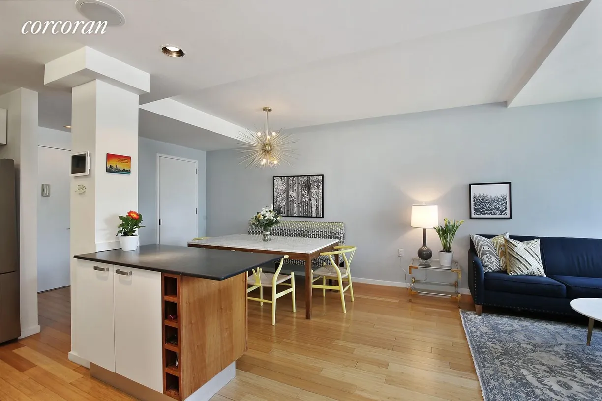New York City Real Estate | View 515 5th Avenue, 4A | Open Living & Dining Area