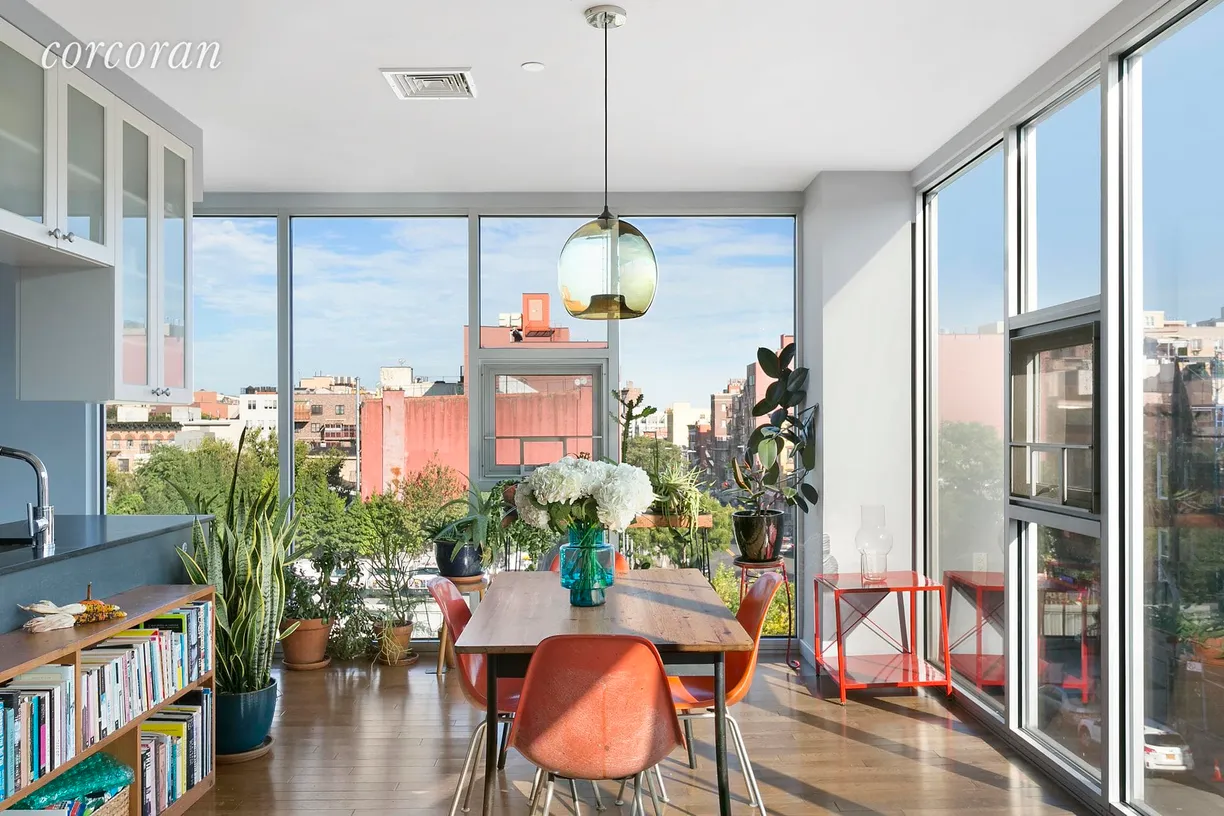 New York City Real Estate | View 609 Myrtle Avenue, 4C | Open Dining Area / Convertible 3rd BR