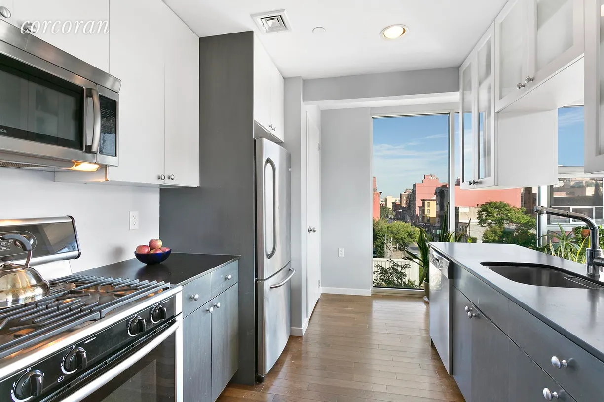 New York City Real Estate | View 609 Myrtle Avenue, 4C | Windowed Kitchen