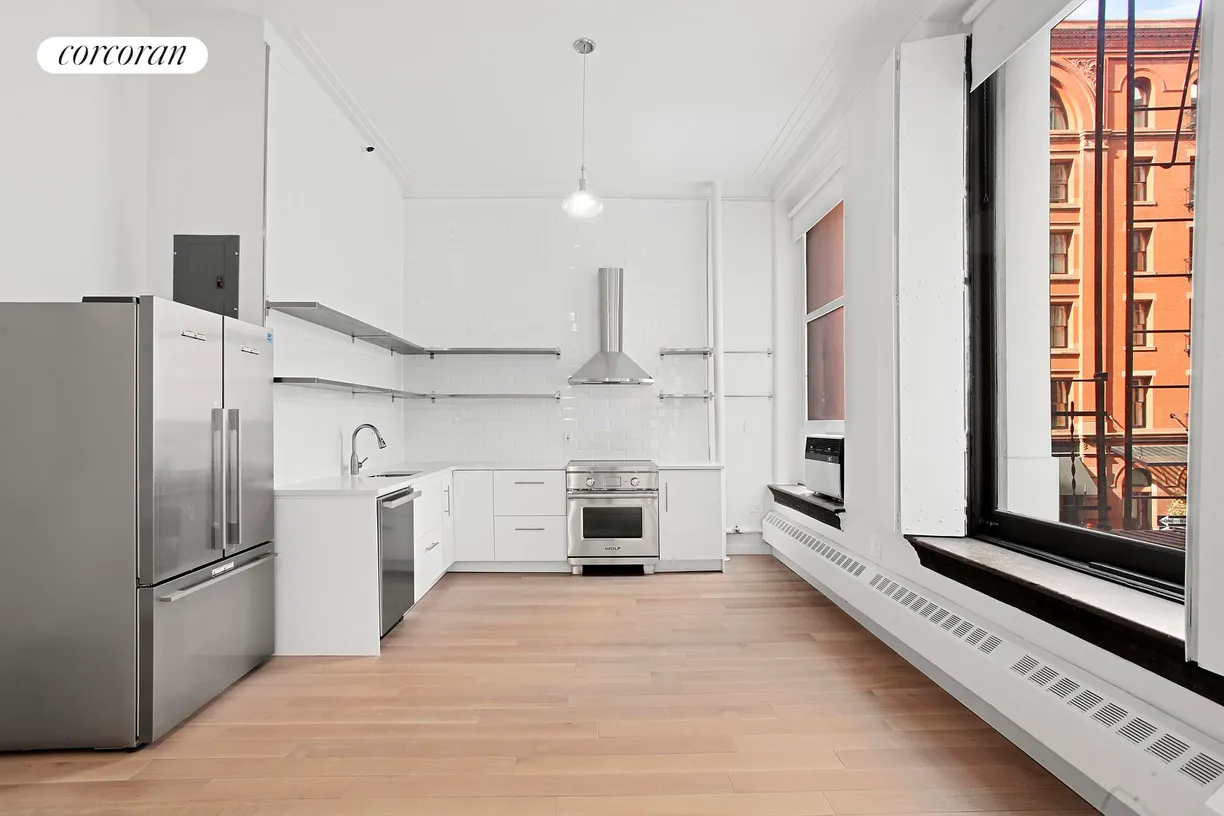 New York City Real Estate | View 90 Prince Street, 2N | New Windowed Kitchen