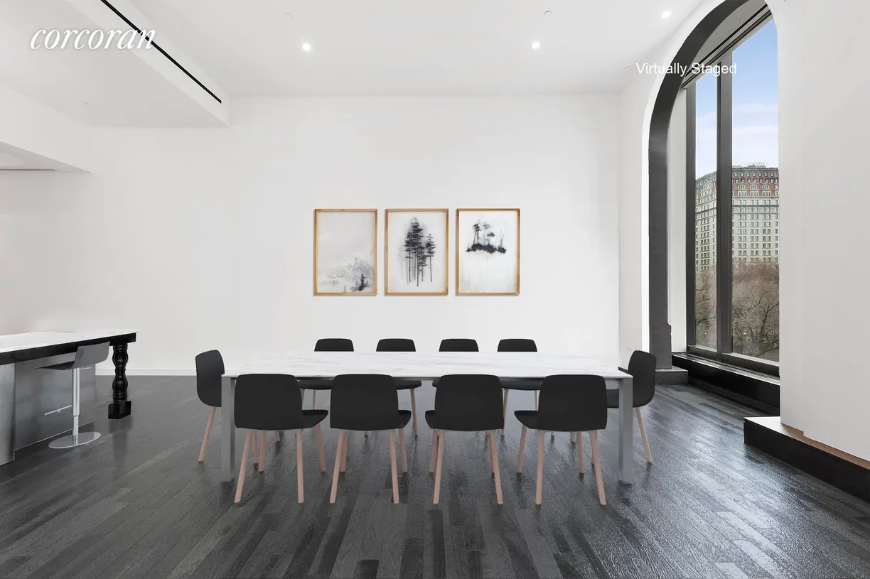 New York City Real Estate | View 15 Union Square West, 5A | Host 20 friends for dinner with ease