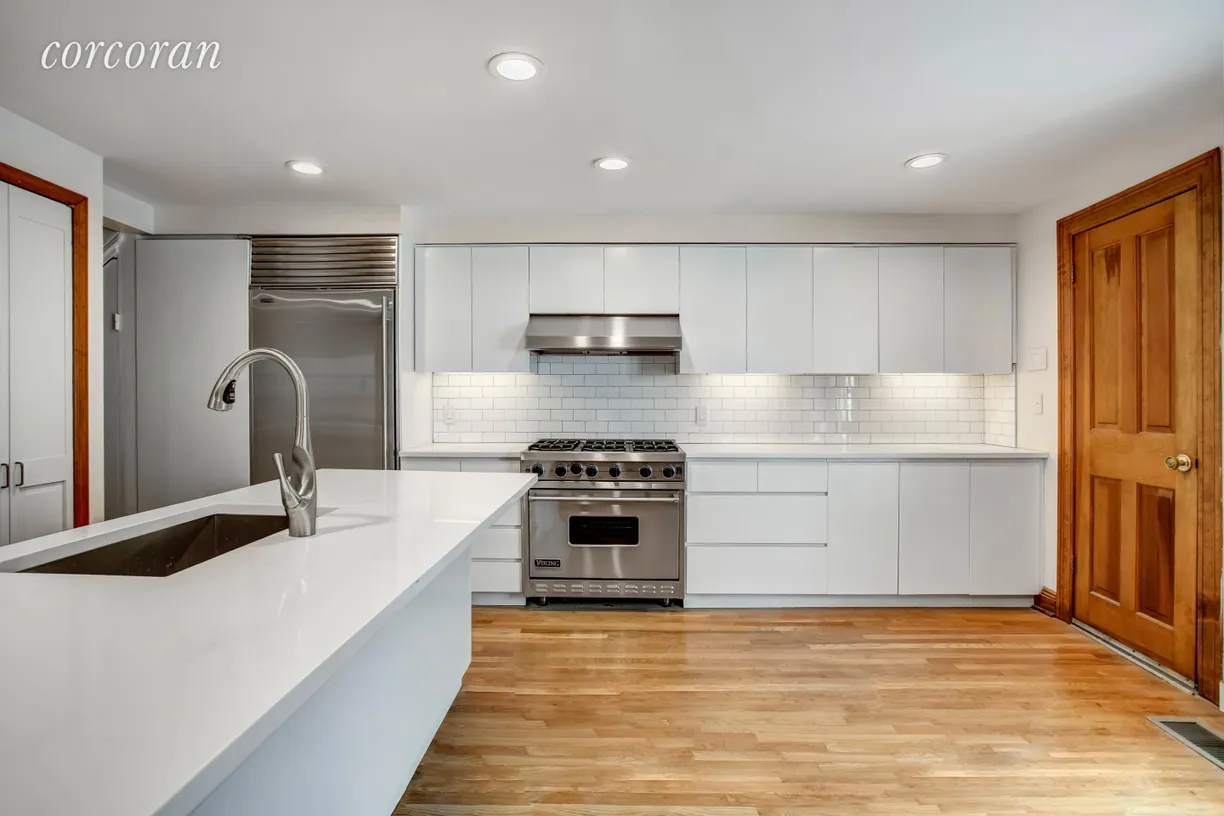 New York City Real Estate | View 350 1st Street | Updated kitchen has new countertops and backsplash
