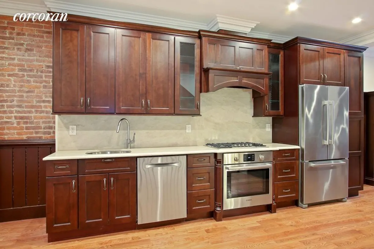 New York City Real Estate | View 139 West 136th Street | Huge New Kitchen w/ Bosch Appliances