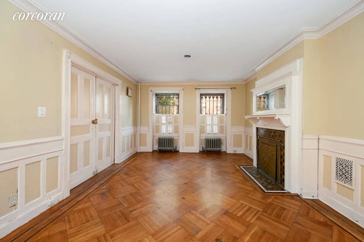 New York City Real Estate | View 752 Saint Johns Place | Lower Parlor