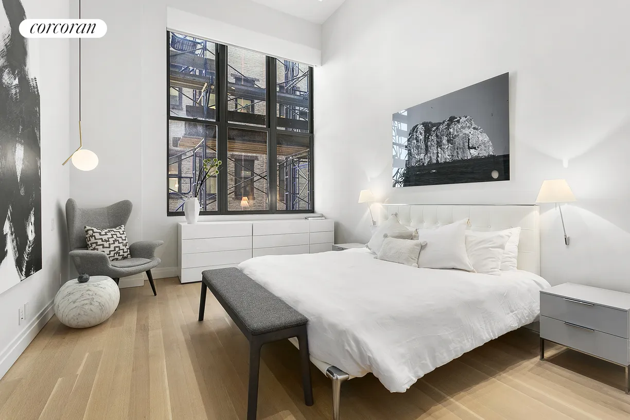 New York City Real Estate | View 421 Hudson Street, 618 | Master Bedroom