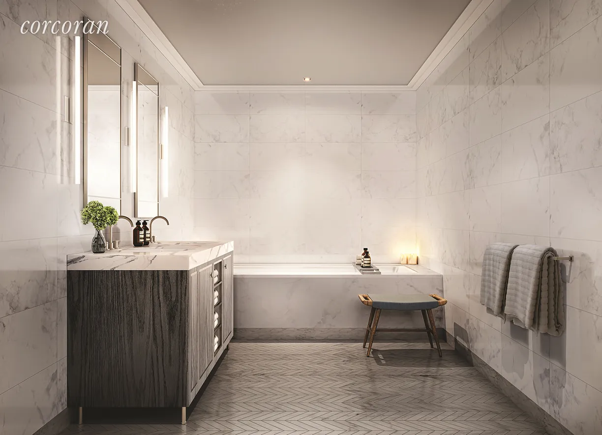 New York City Real Estate | View 211 West 14th Street, TH | Master Bathroom