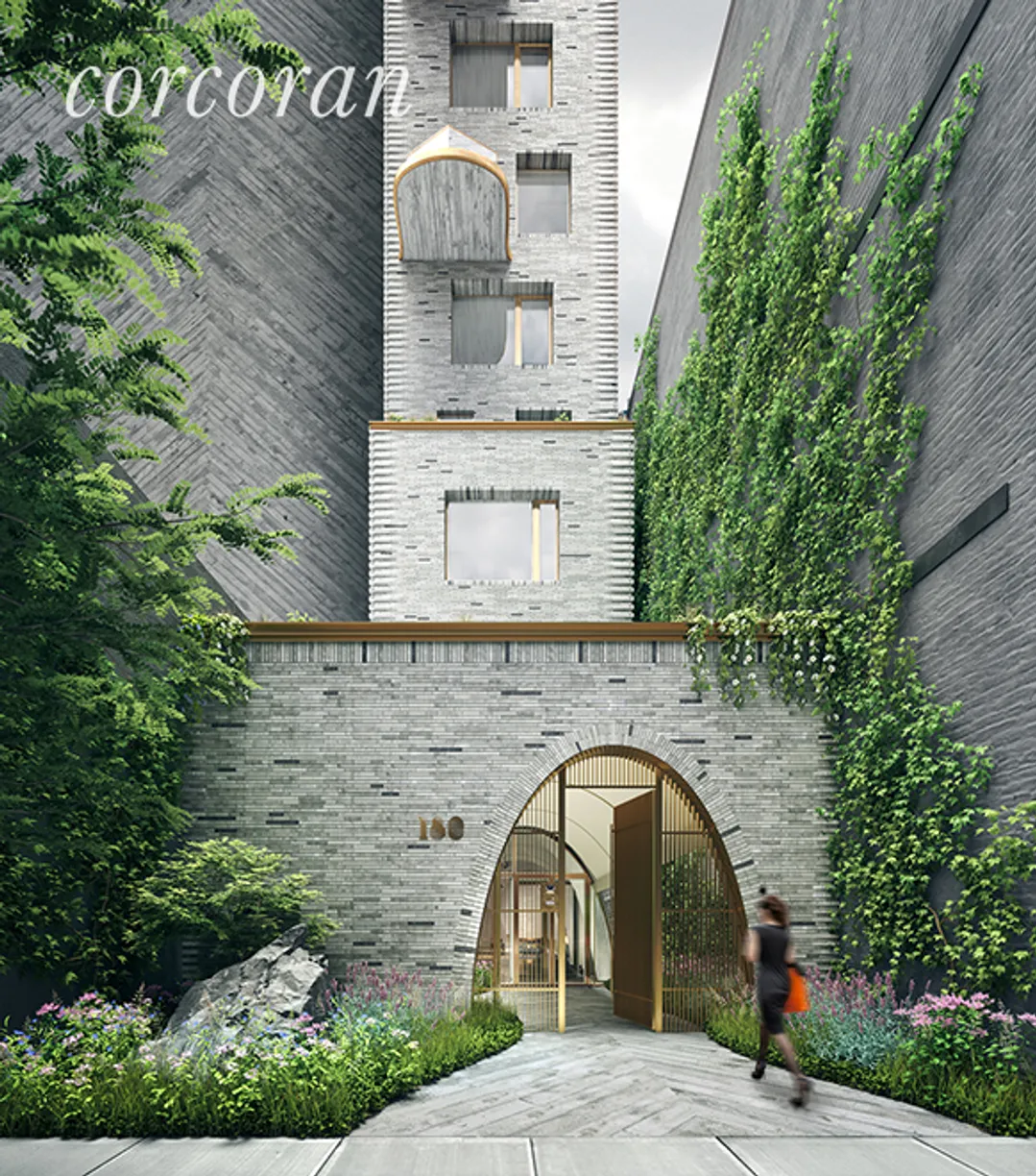 New York City Real Estate | View 180 East 88th Street, 20B | Gated Courtyard Entry
