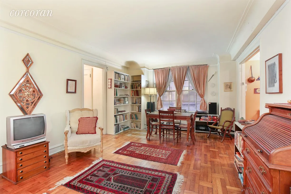 New York City Real Estate | View 285 Riverside Drive, 3E | Living / Dining Room