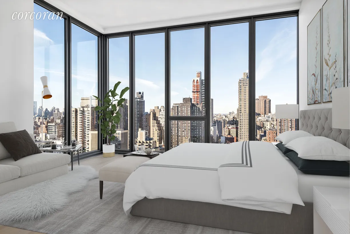 New York City Real Estate | View 360 East 89th Street, 28A | Master Bedroom