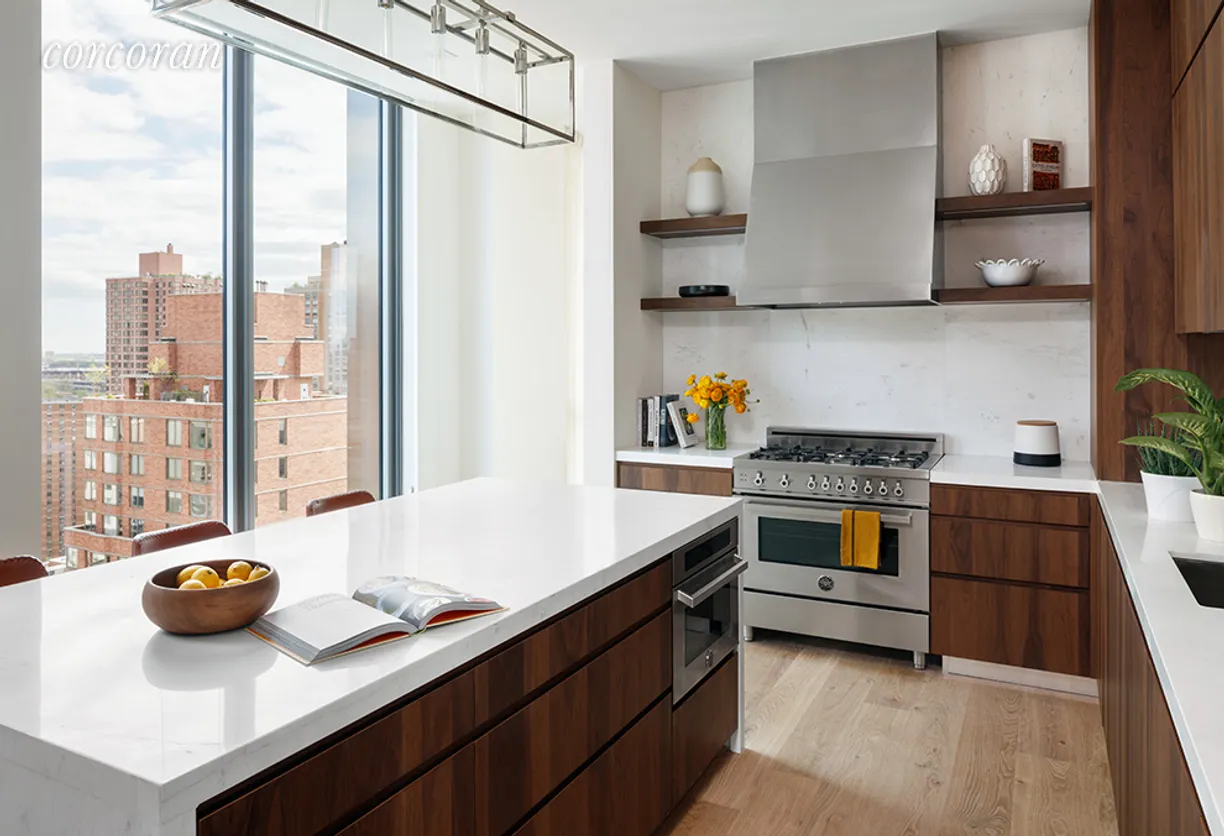 New York City Real Estate | View 360 East 89th Street, 28A | Eat-In Kitchen 